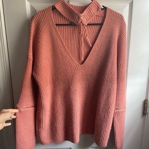 Forever 21 Pink Contemporary Sweater